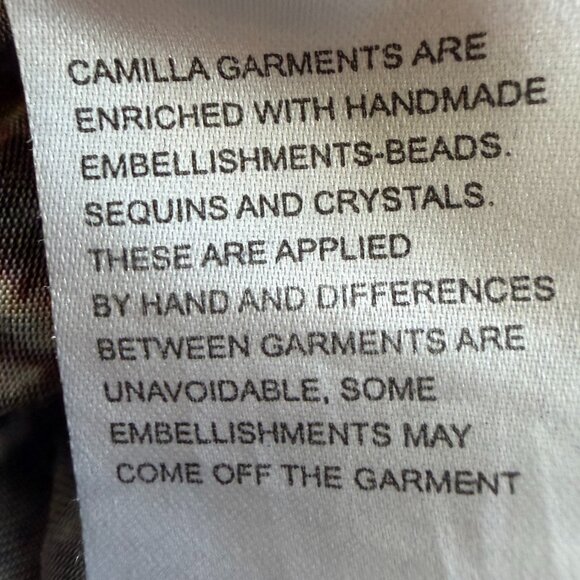 CAMILLA Short Kaftan - OS | Limited Edition Print w/Crystals - Picture 12 of 12